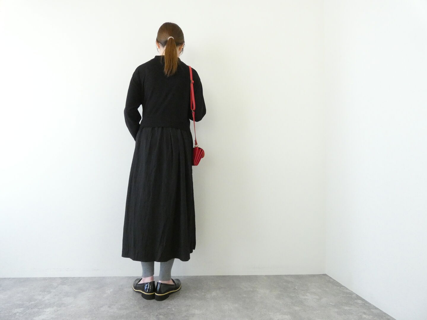 mao made(マオメイド) 衿付カーディガンひらひらスカートロングカーディガンの商品画像4