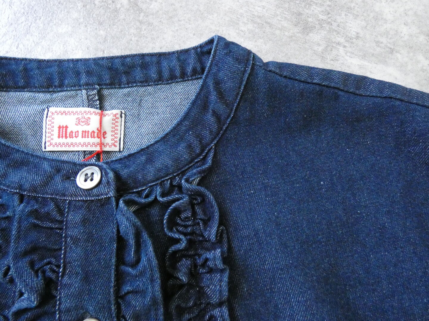 mao made(マオメイド) T/Cデニムシリーズ ふりふりフリルカバーオールの商品画像27