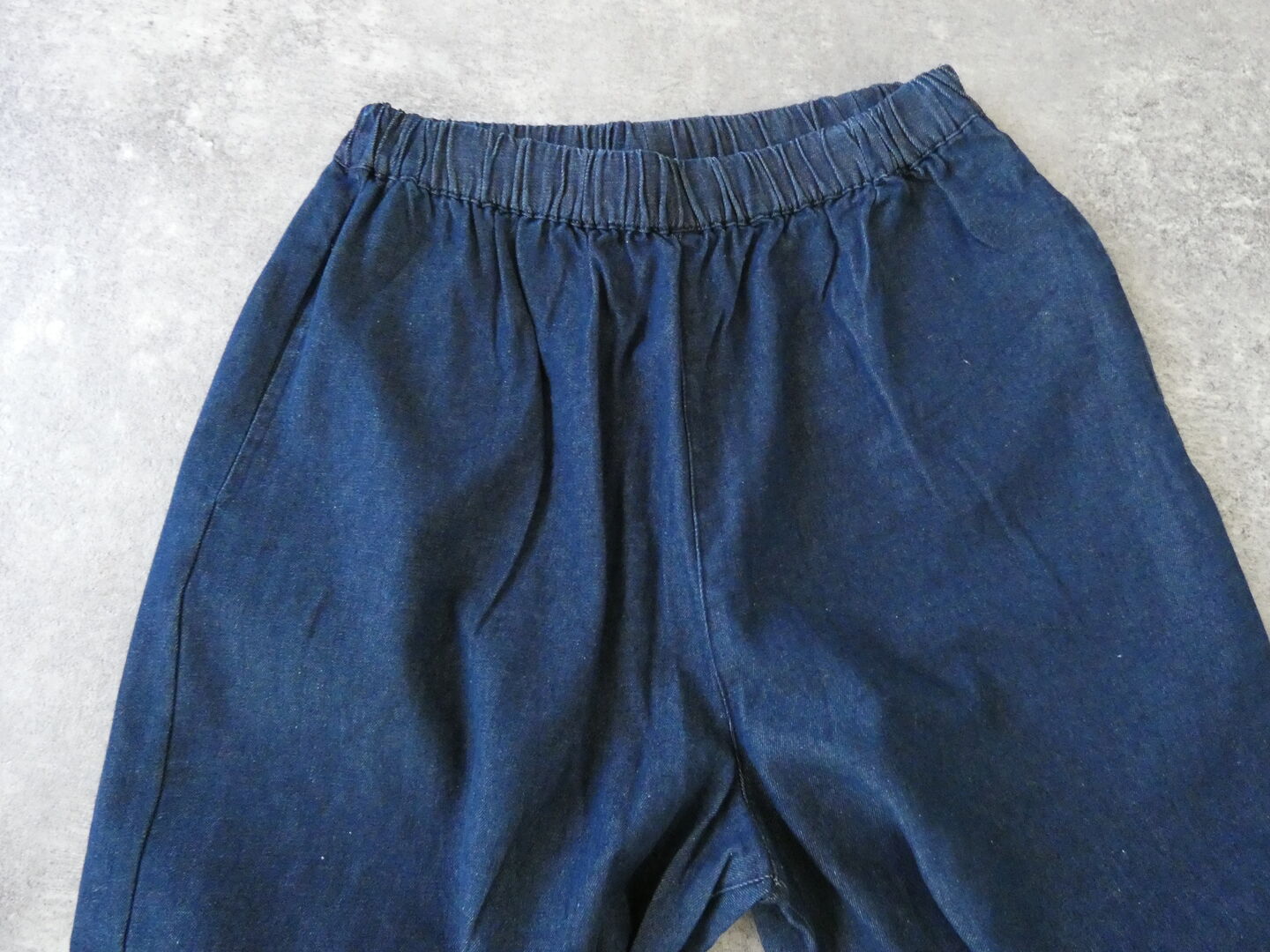 mao made(マオメイド) T/Cデニム　裾サイドタックバルーンパンツの商品画像24