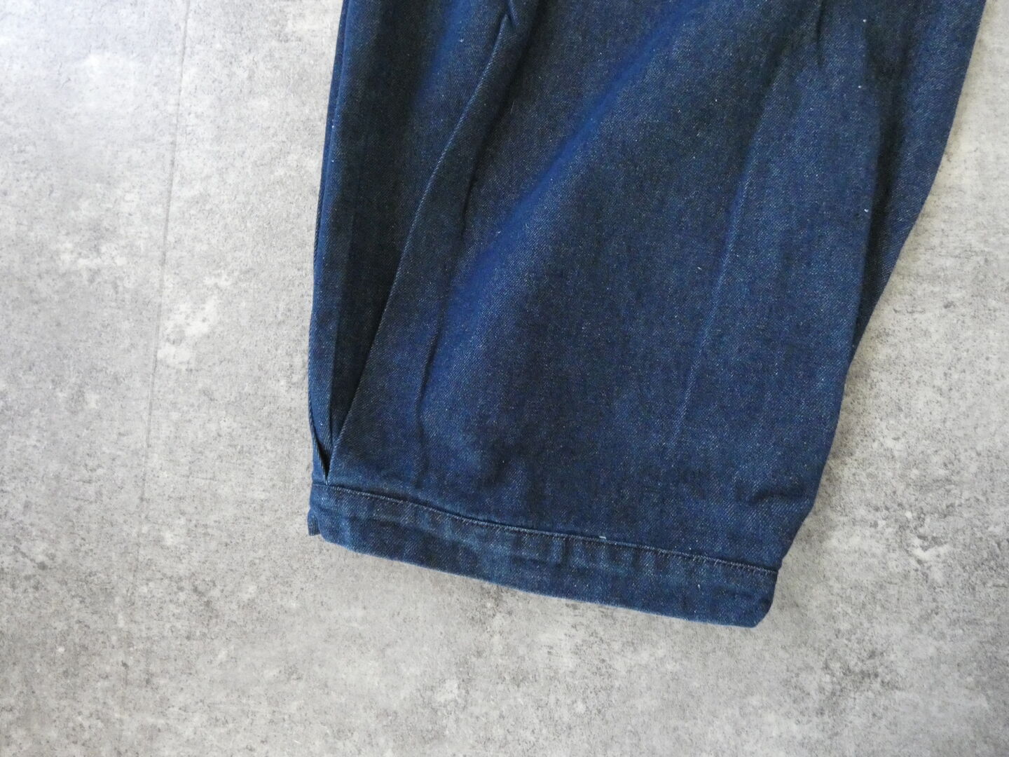 mao made(マオメイド) T/Cデニム　裾サイドタックバルーンパンツの商品画像27
