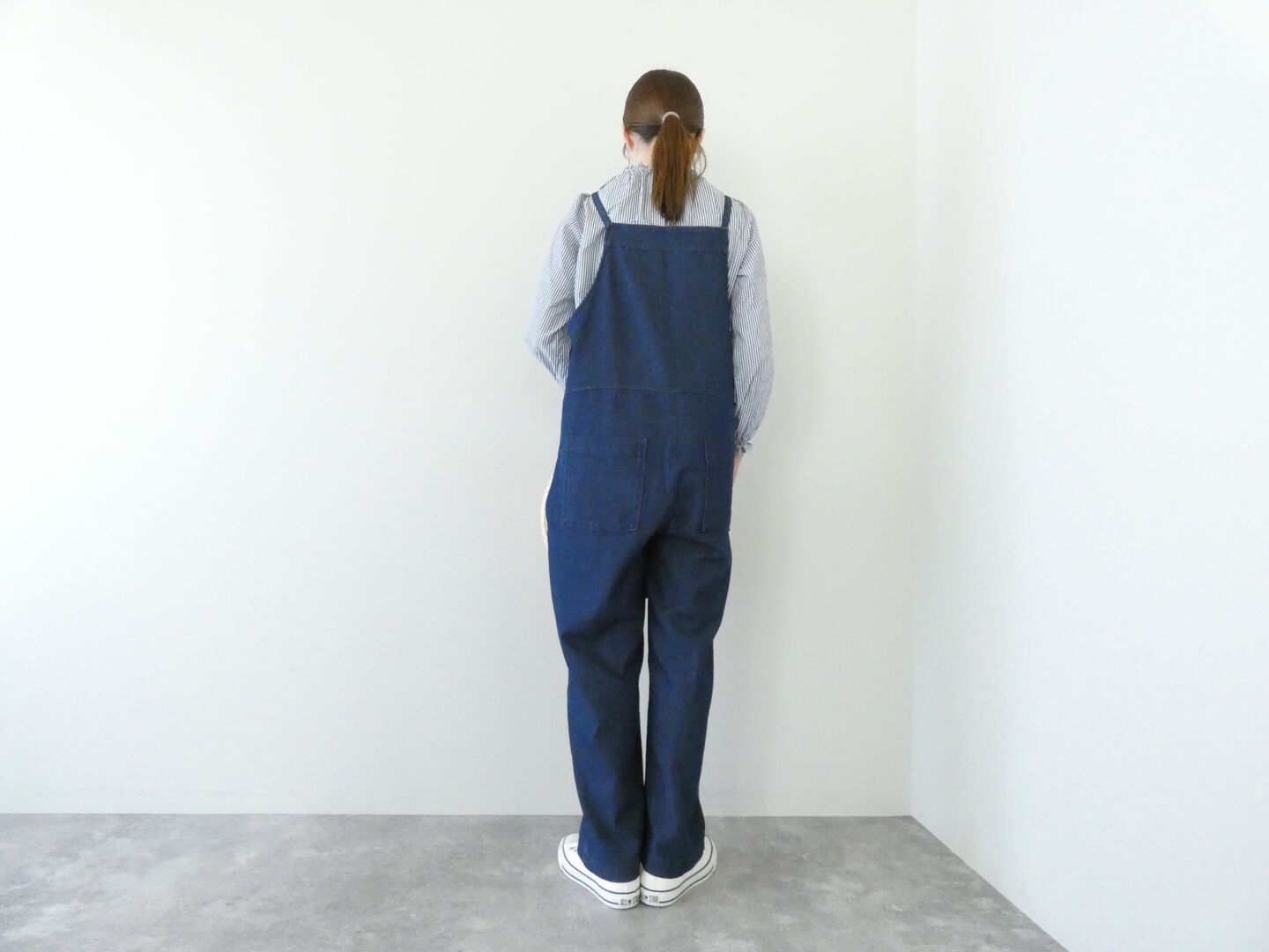 mao made(マオメイド) T/Cデニム　オトナに似合うサロペットの商品画像6