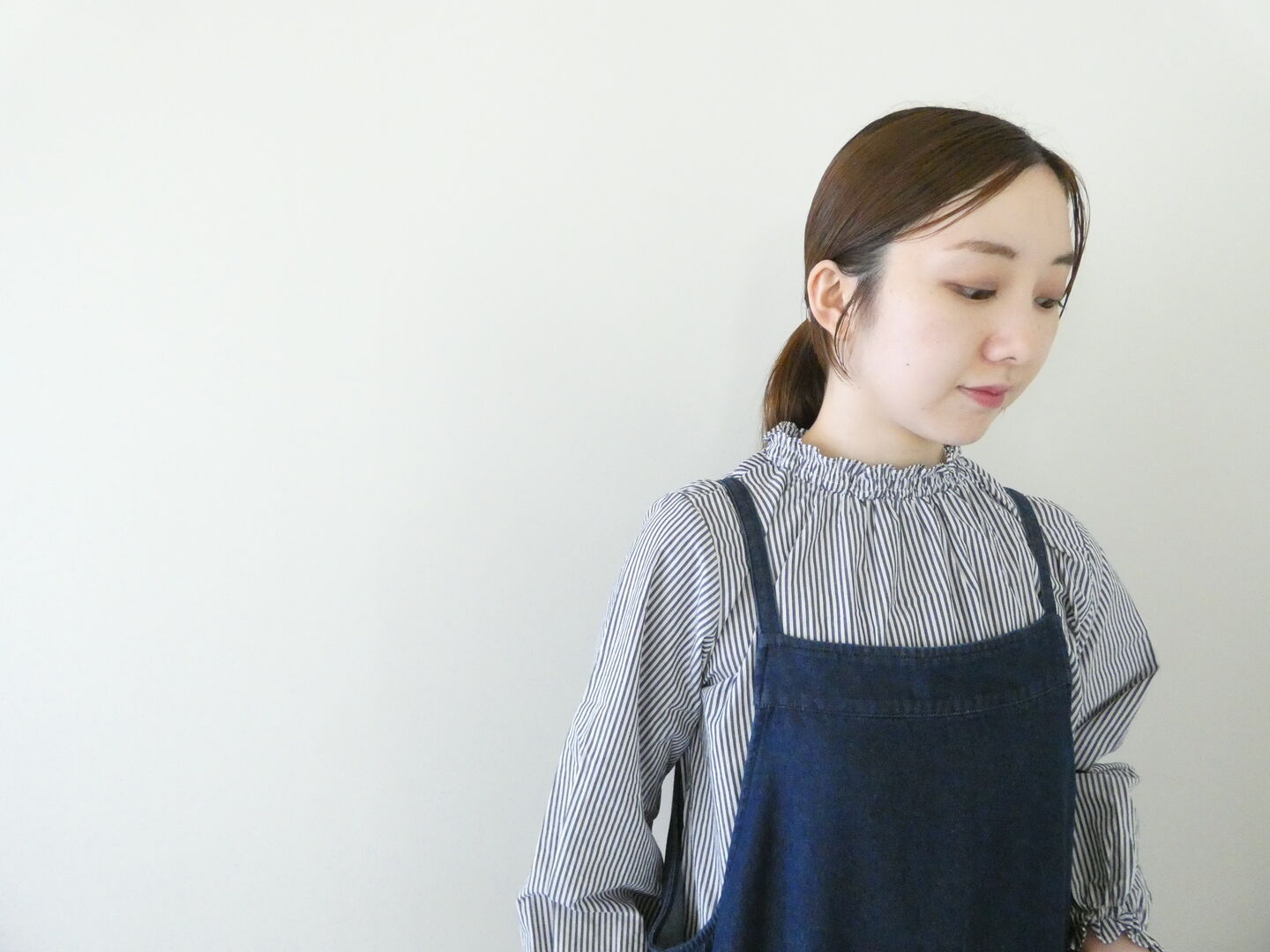 mao made(マオメイド) T/Cデニム　オトナに似合うサロペットの商品画像7