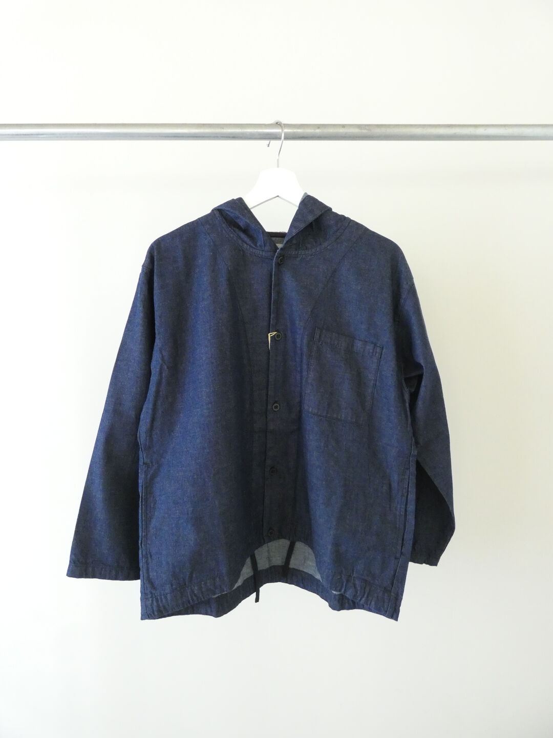 MidiUmi(ミディウミ) denim hooded shirt　フーディッドシャツの商品画像10
