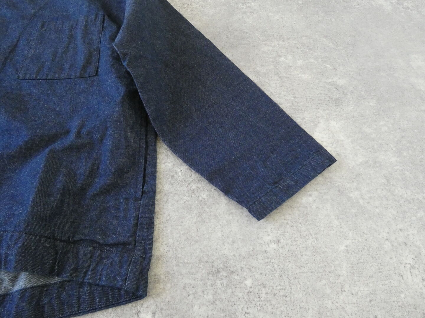 MidiUmi(ミディウミ) denim hooded shirt　フーディッドシャツの商品画像25