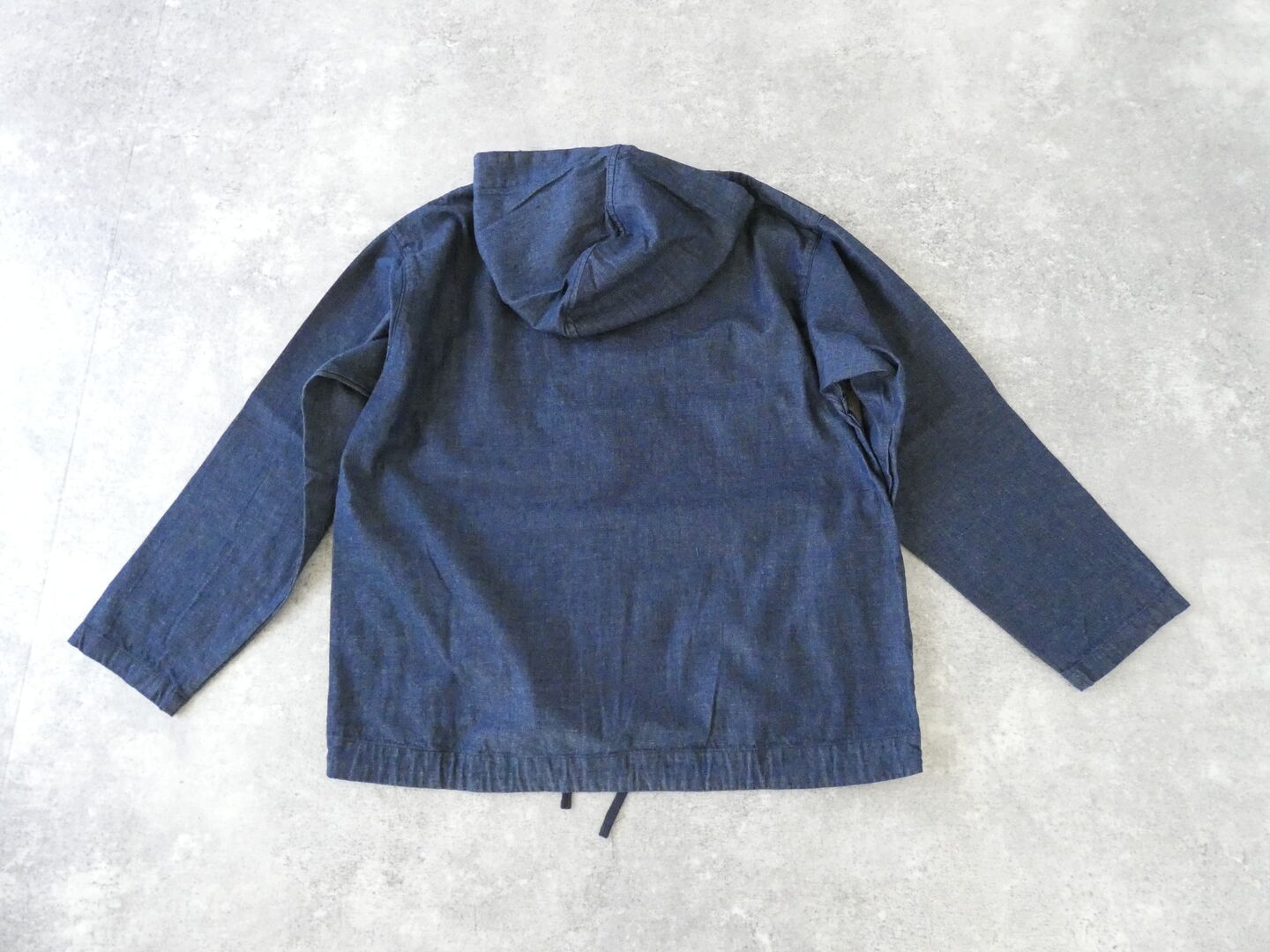 MidiUmi(ミディウミ) denim hooded shirt　フーディッドシャツの商品画像9