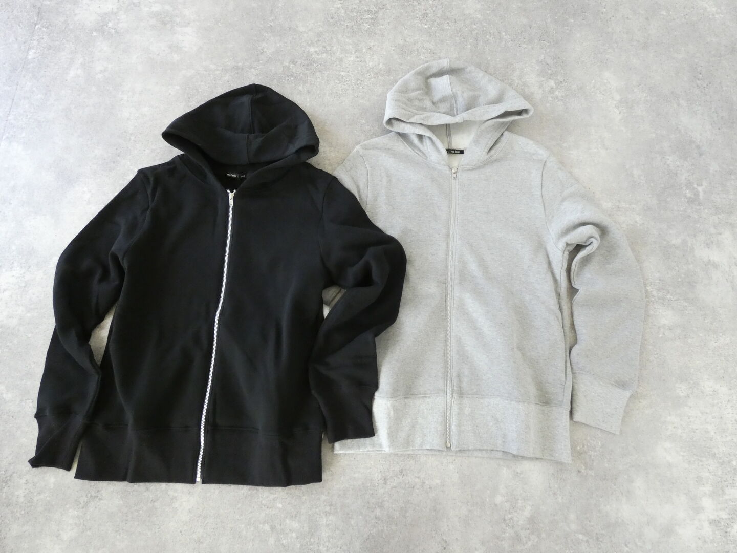 mizuiro ind(ミズイロインド) ブラッシュバックジップフーディーの商品画像2
