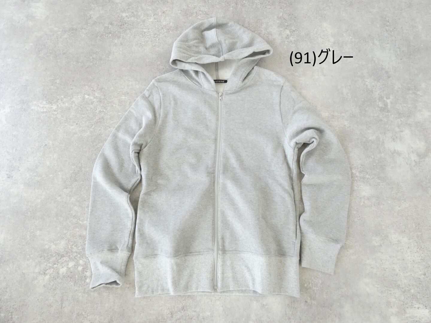 mizuiro ind(ミズイロインド) ブラッシュバックジップフーディーの商品画像28