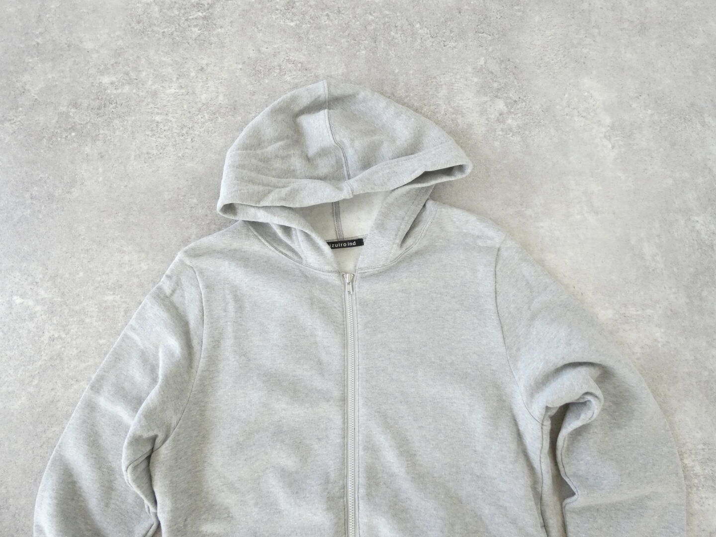 mizuiro ind(ミズイロインド) ブラッシュバックジップフーディーの商品画像30