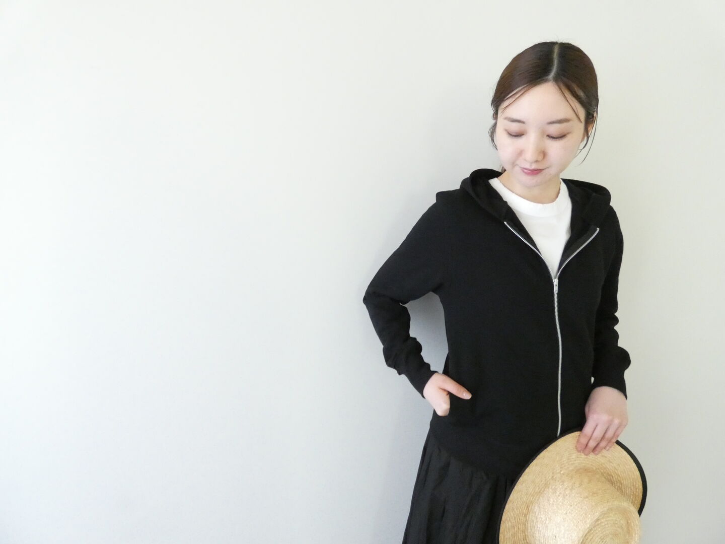 mizuiro ind(ミズイロインド) ブラッシュバックジップフーディーの商品画像7