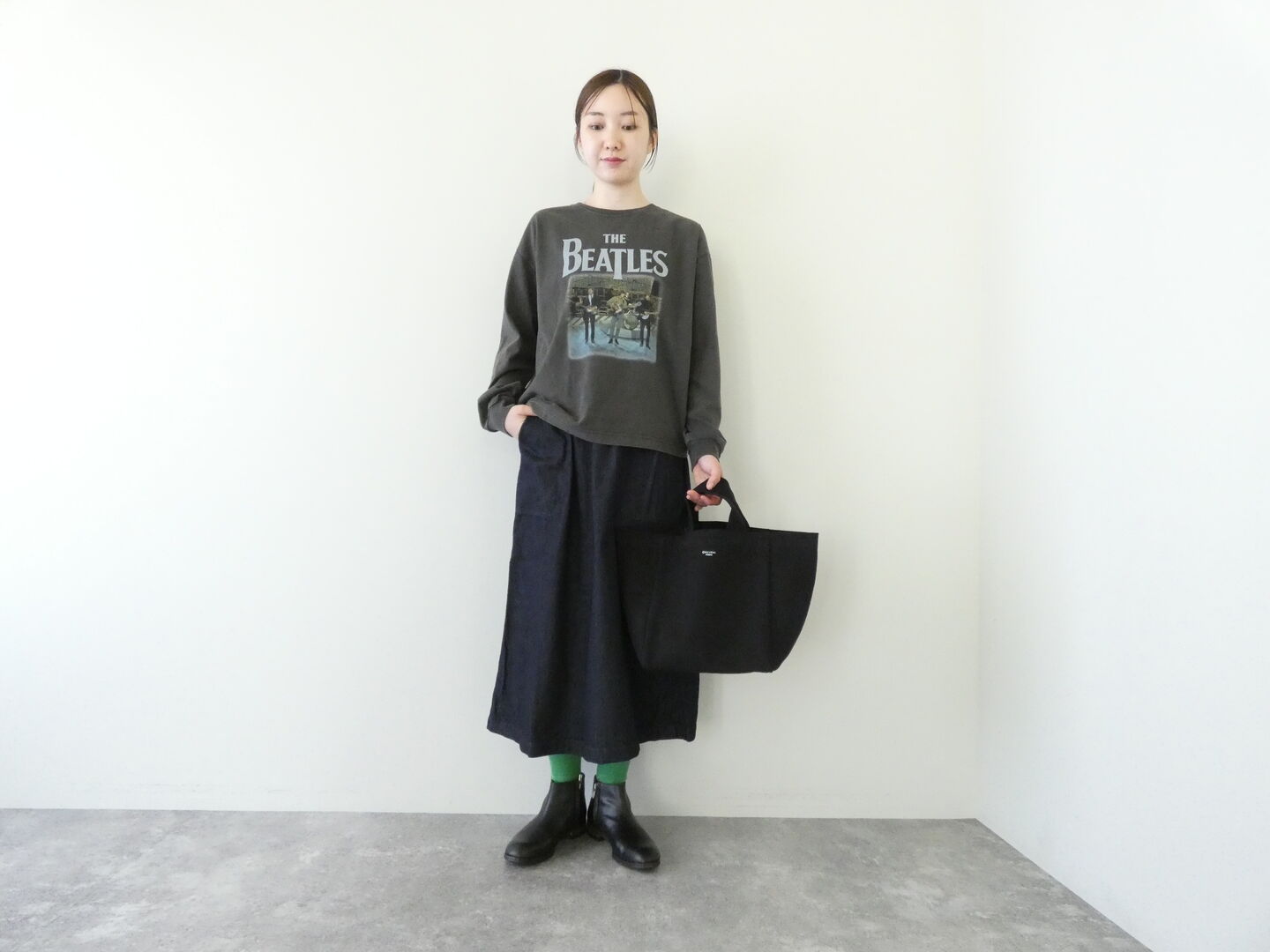 PK THE BEATLES ロンT　スミブラックの商品画像3