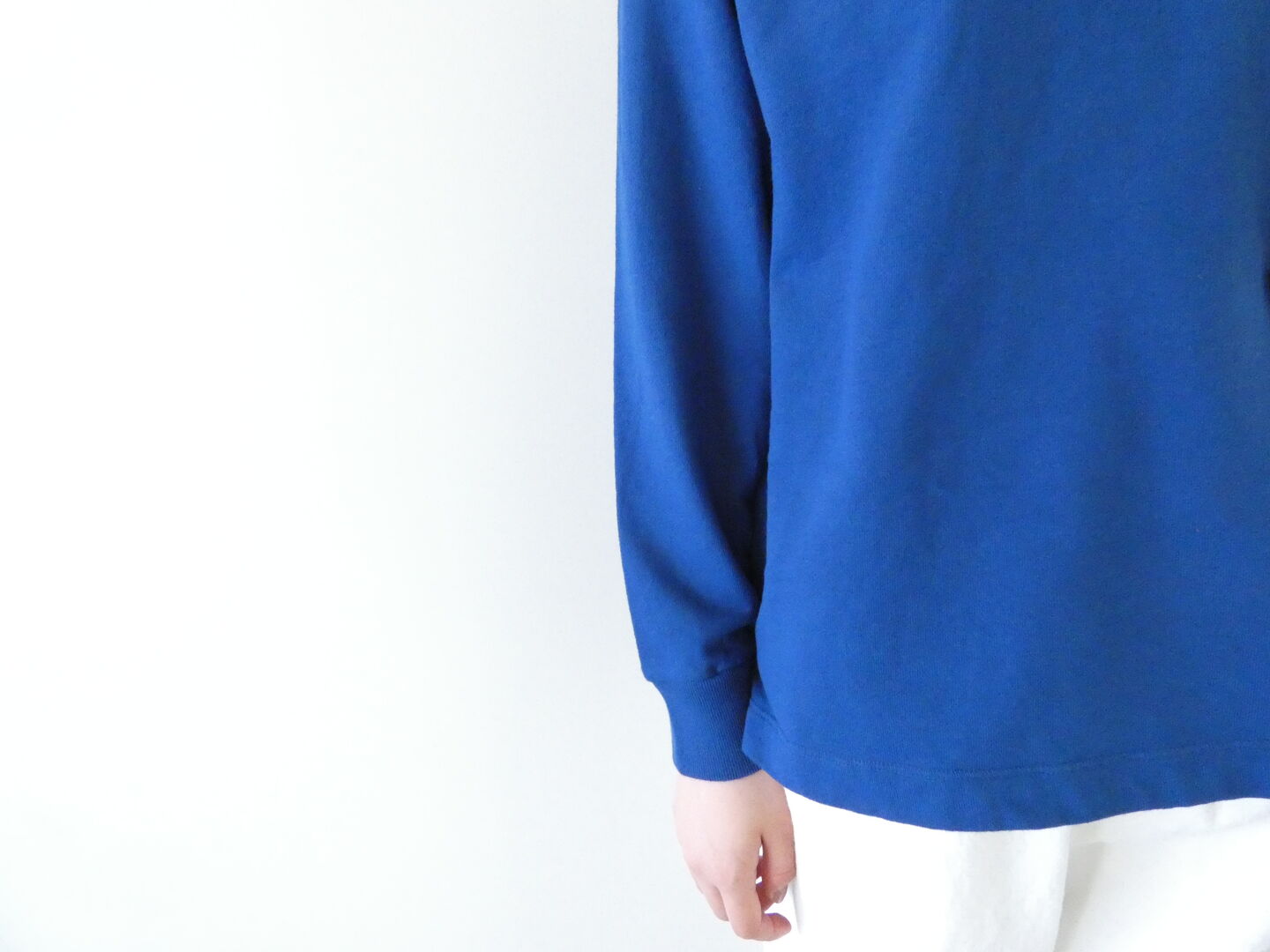 RINEN(リネン) 20/1オーガニック裏毛クルーネックの商品画像5