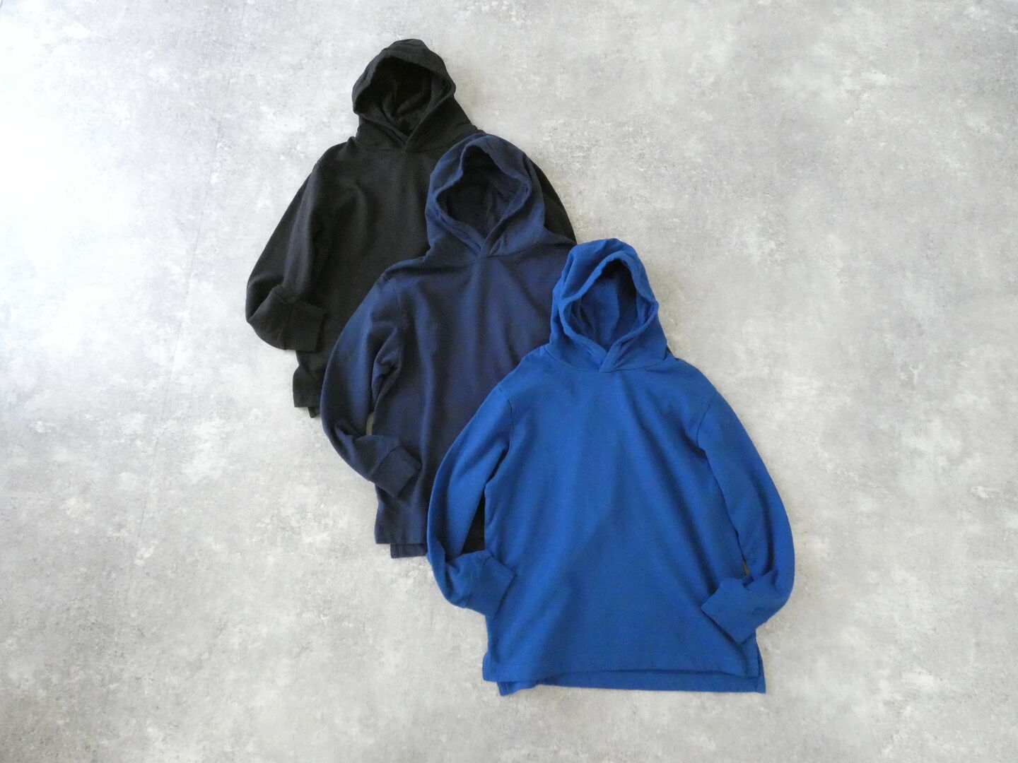 RINEN(リネン) 20/1オーガニック裏毛パーカーの商品画像2