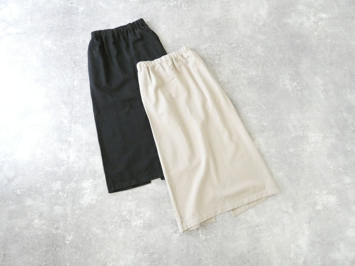 RINEN(リネン) 40/2スーピマ裏毛ペンシルスカートの商品画像3