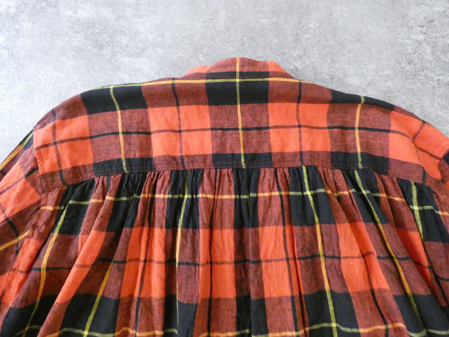 ichiAntiquite's(イチアンティークス) CHECK SHIRT　コットンリネンチェックシャツの商品画像33