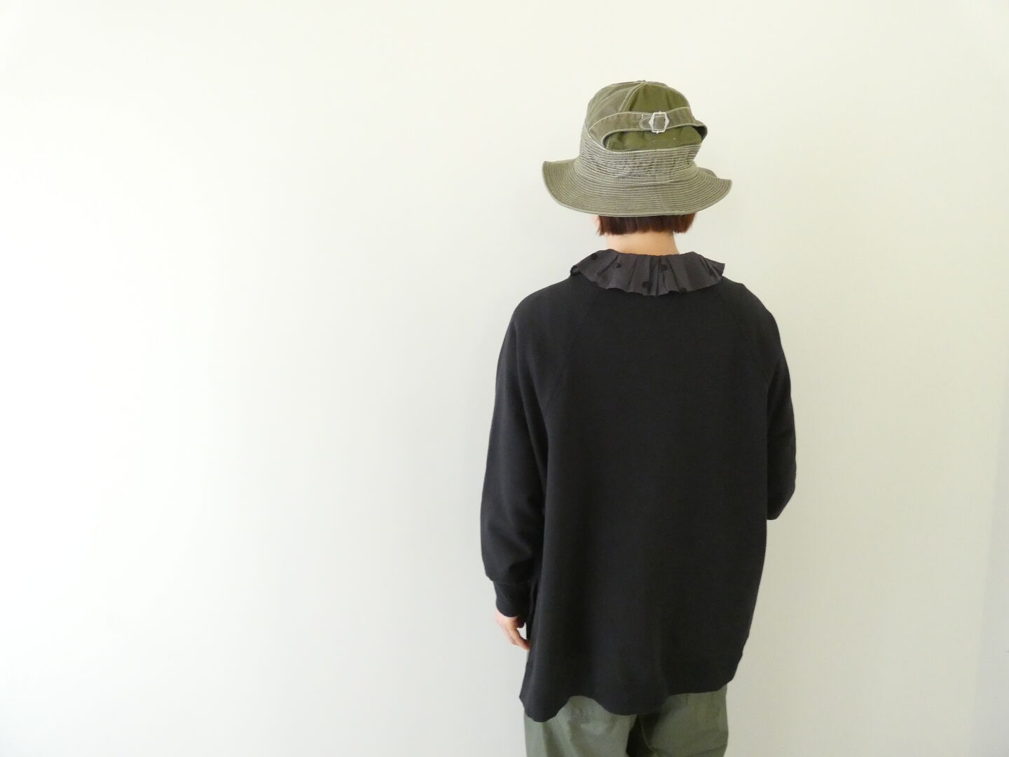 ichi(イチ) 裏毛ワイドプルオーバーの商品画像10