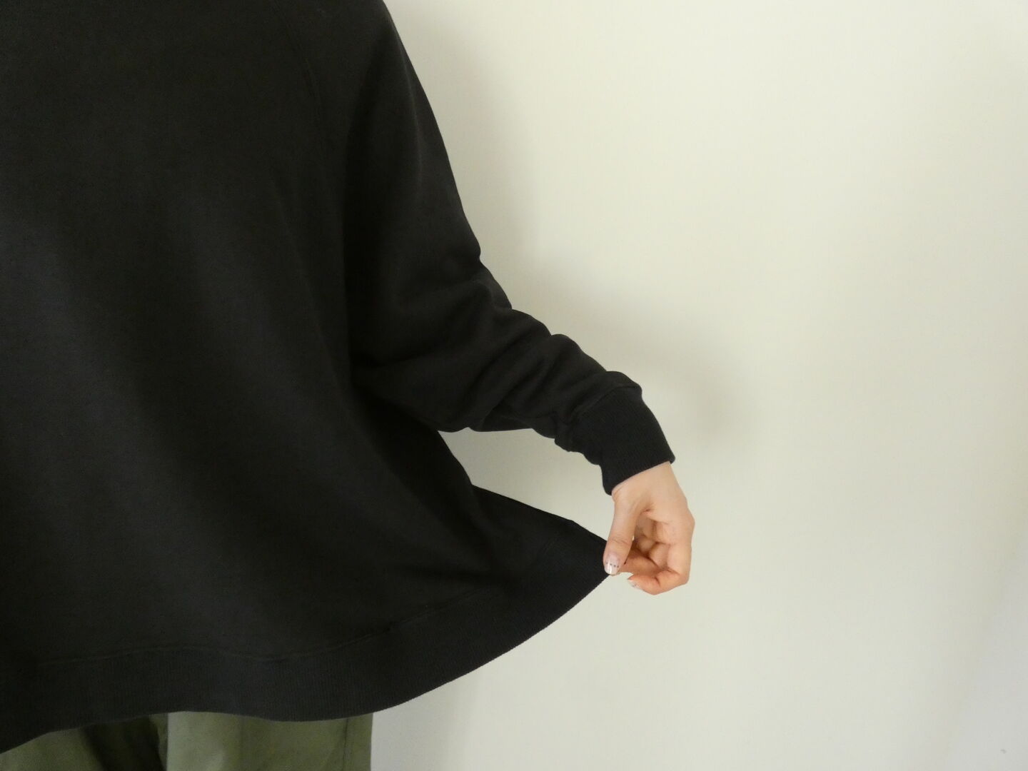 ichi(イチ) 裏毛ワイドプルオーバーの商品画像6
