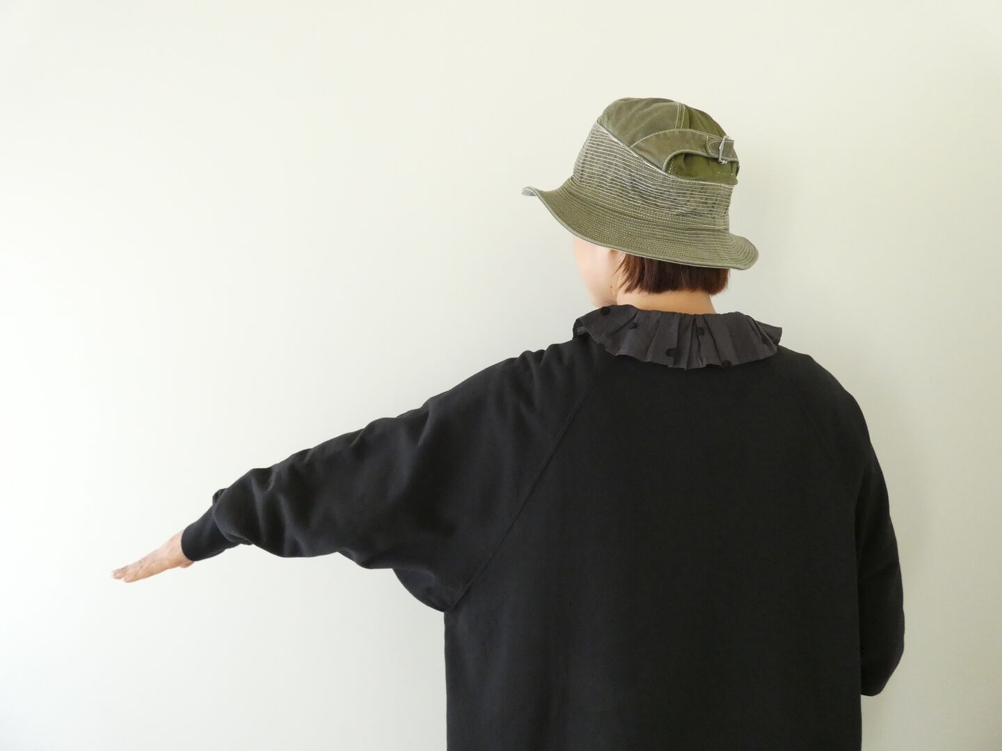 ichi(イチ) 裏毛ワイドプルオーバーの商品画像7