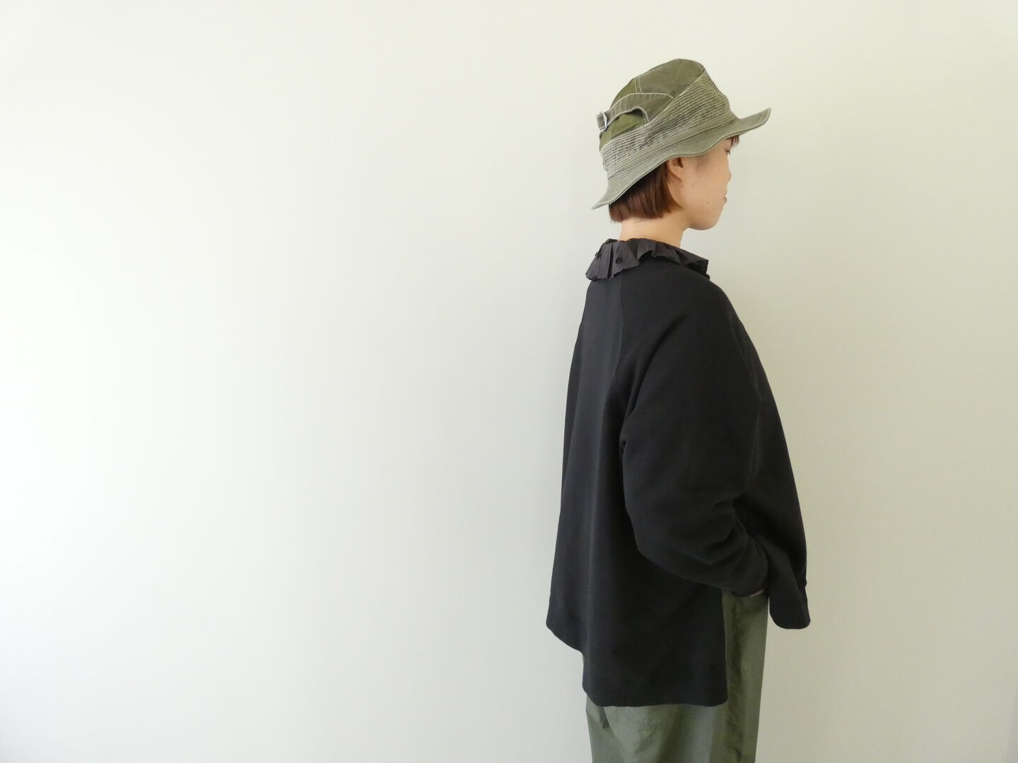 ichi(イチ) 裏毛ワイドプルオーバーの商品画像9