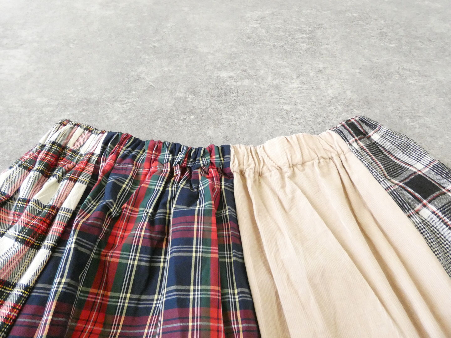 NATURAL LAUNDRY(ナチュラルランドリー) 先染めパネルシャーリングスカートの商品画像22