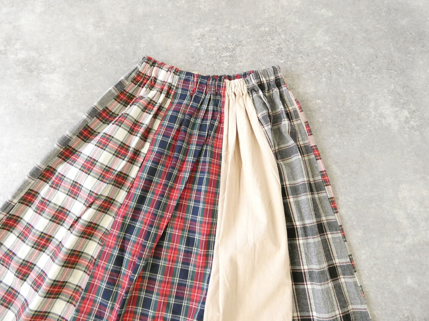 NATURAL LAUNDRY(ナチュラルランドリー) 先染めパネルシャーリングスカートの商品画像27