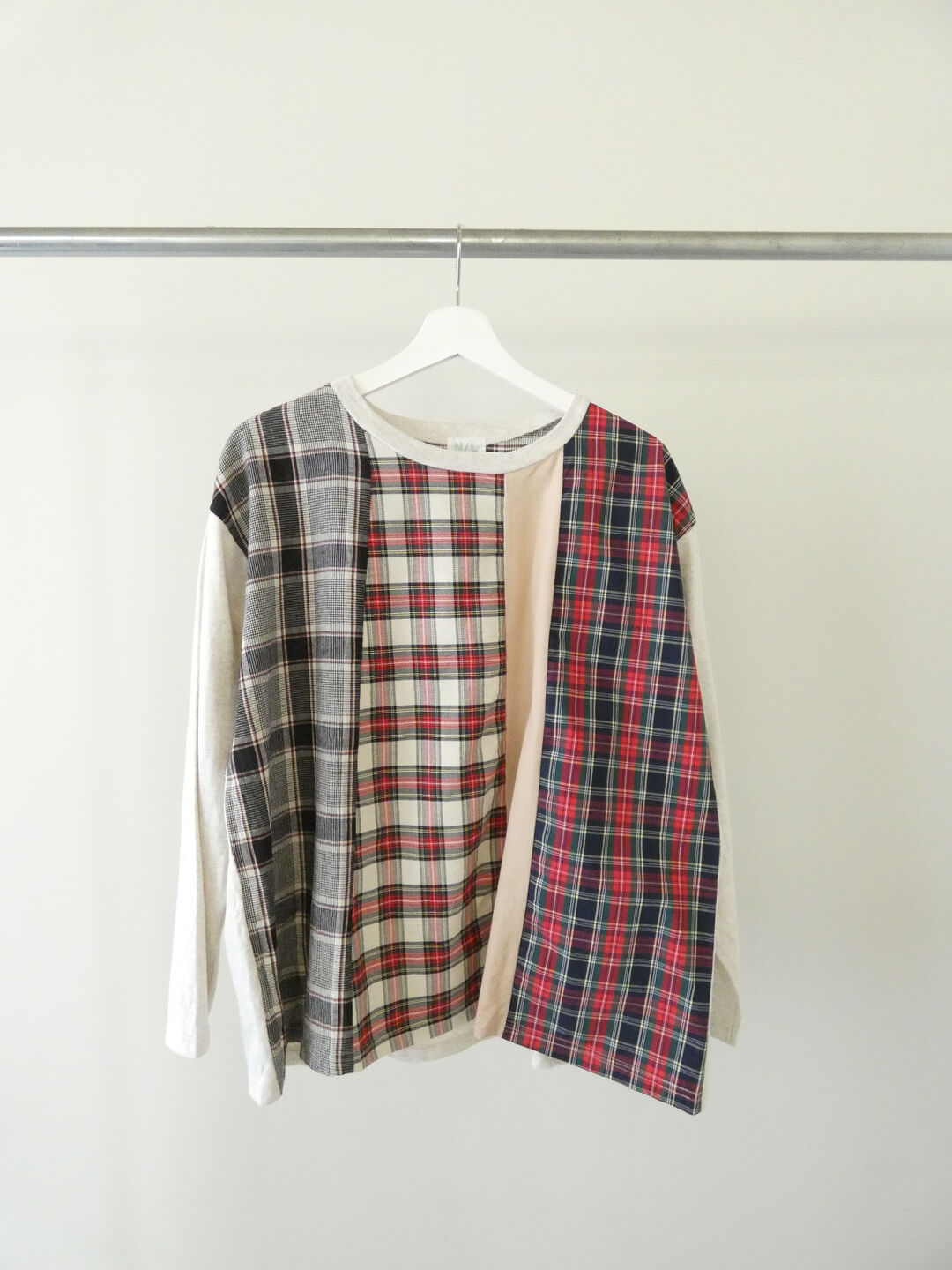 NATURAL LAUNDRY(ナチュラルランドリー) 先染めパネルAラインプルオーバーの商品画像10
