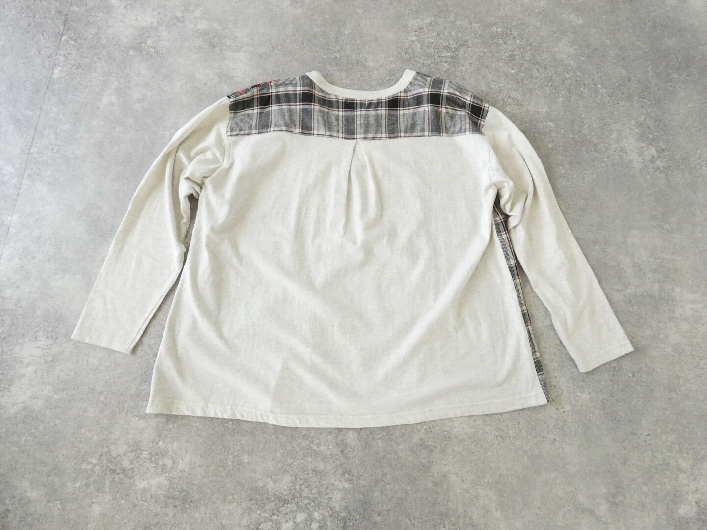 NATURAL LAUNDRY(ナチュラルランドリー) 先染めパネルAラインプルオーバーの商品画像11