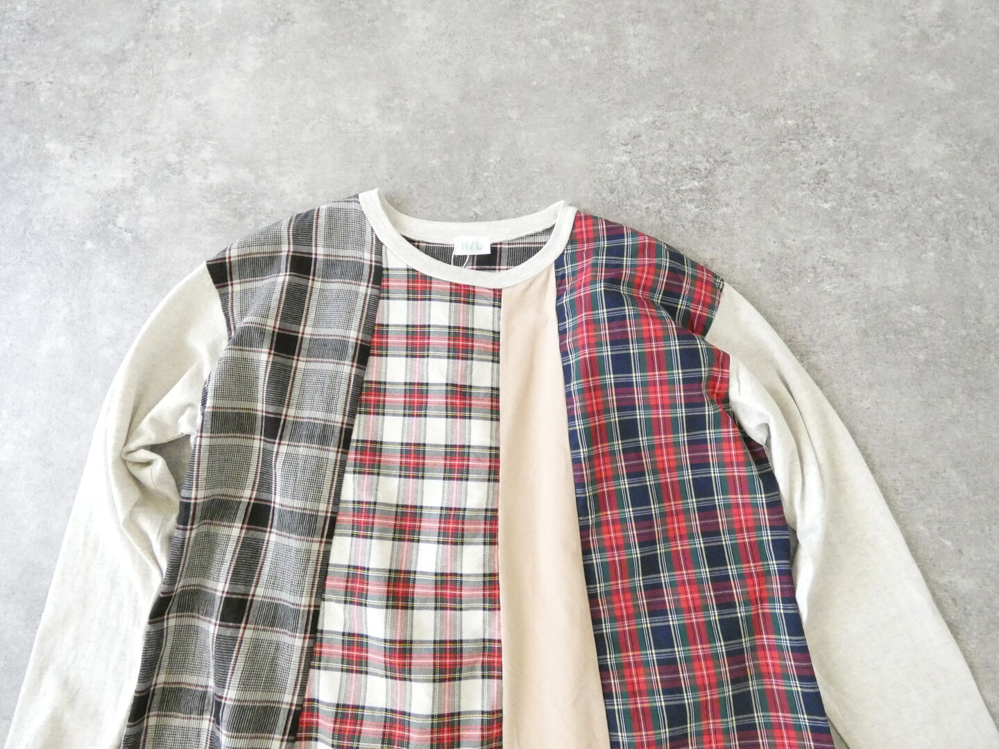 NATURAL LAUNDRY(ナチュラルランドリー) 先染めパネルAラインプルオーバーの商品画像21