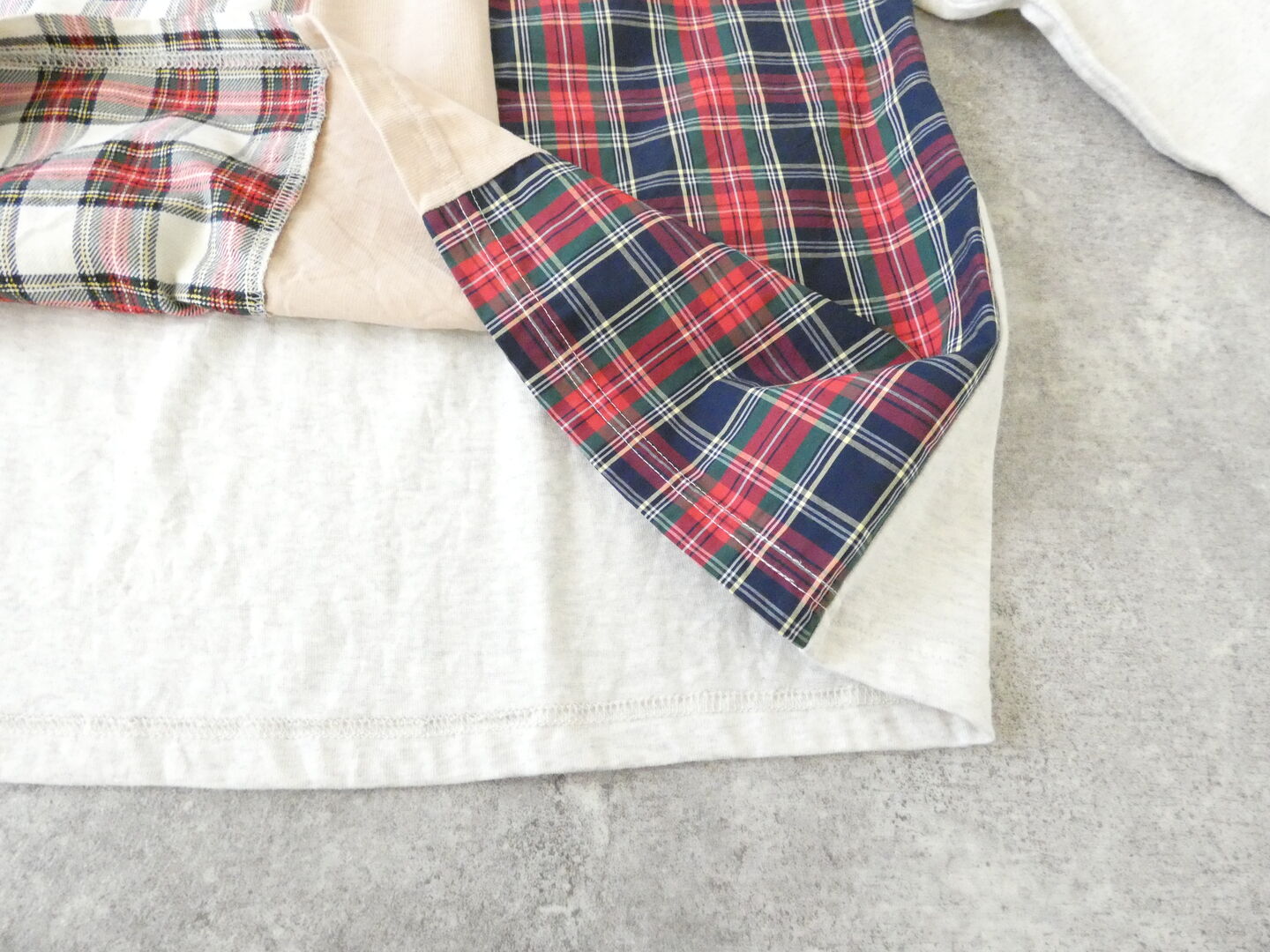 NATURAL LAUNDRY(ナチュラルランドリー) 先染めパネルAラインプルオーバーの商品画像26