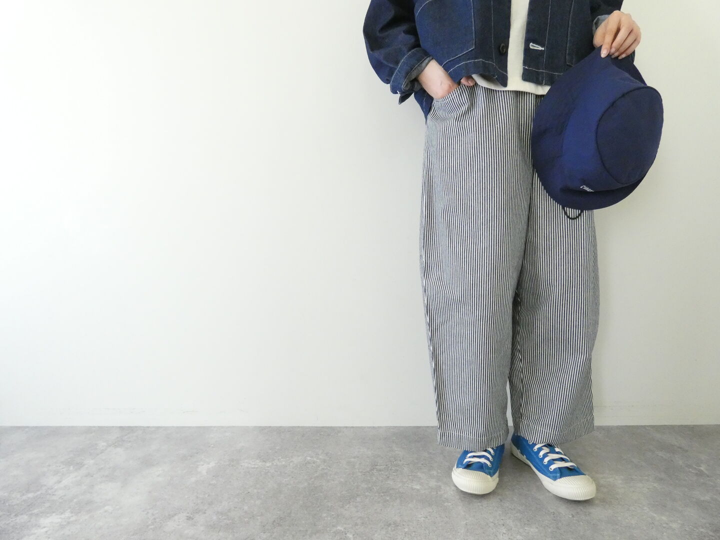 NATURAL LAUNDRY(ナチュラルランドリー) 10ozデニムオーバルパンツの商品画像5