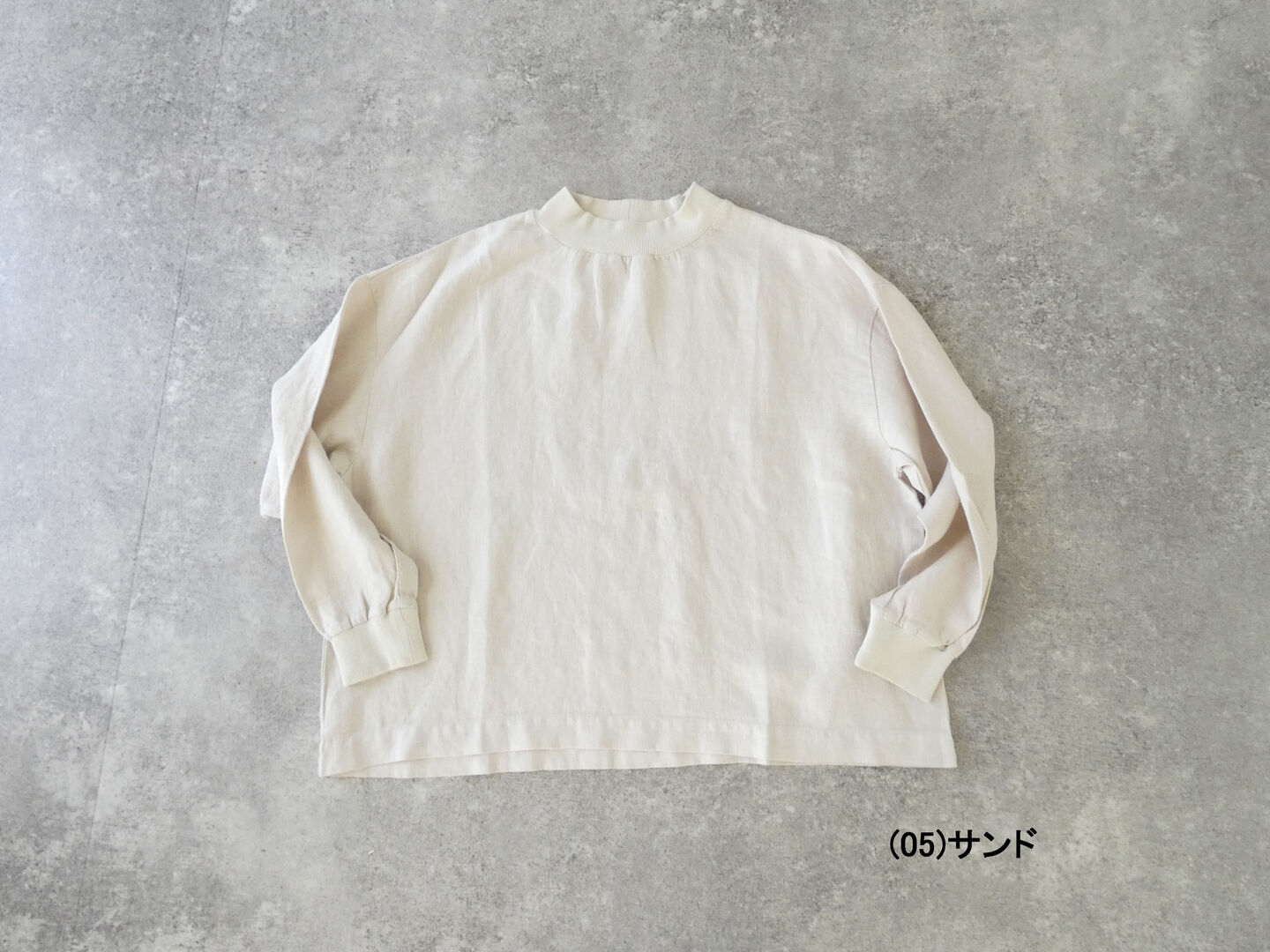 LAITERIE(レイトリー) リユールリネンリブプルオーバーの商品画像13