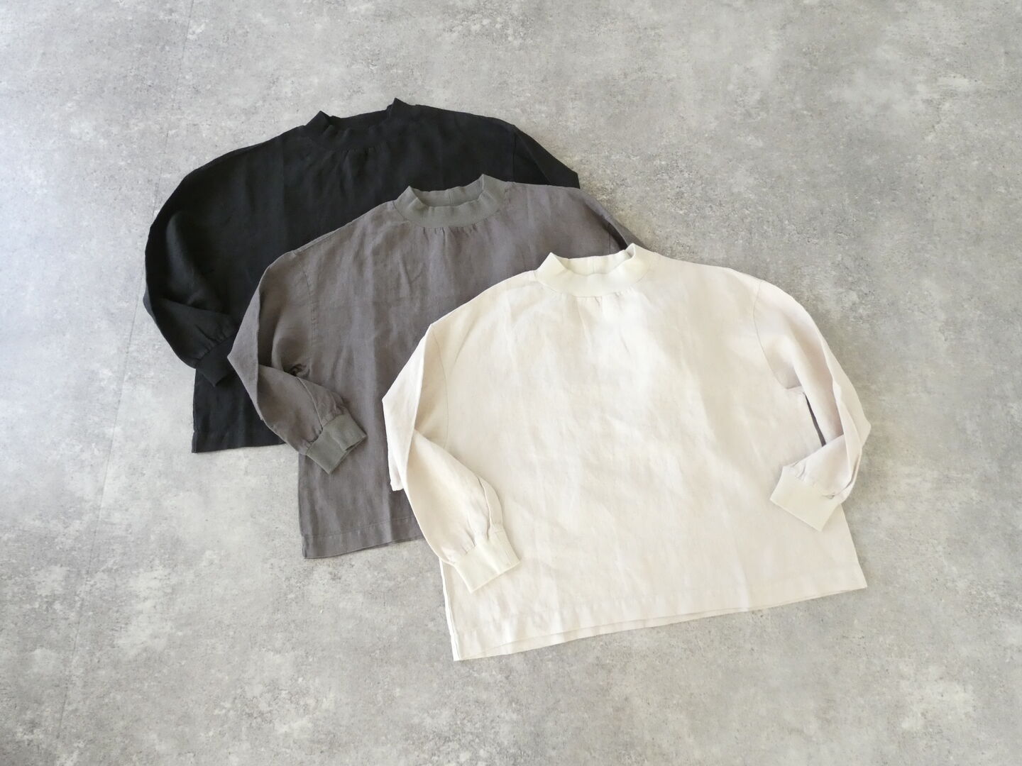 LAITERIE(レイトリー) リユールリネンリブプルオーバーの商品画像3