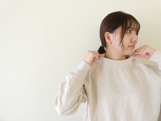 LAITERIE(レイトリー) リユールリネンリブプルオーバーの商品画像4