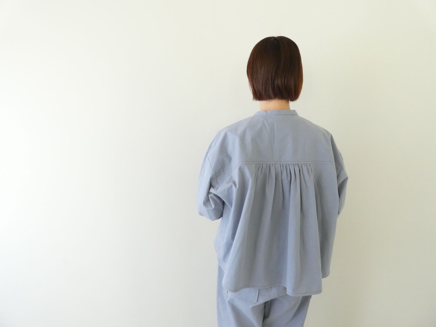 LAITERIE(レイトリー) チノコットンフリルシャツジャケットの商品画像10