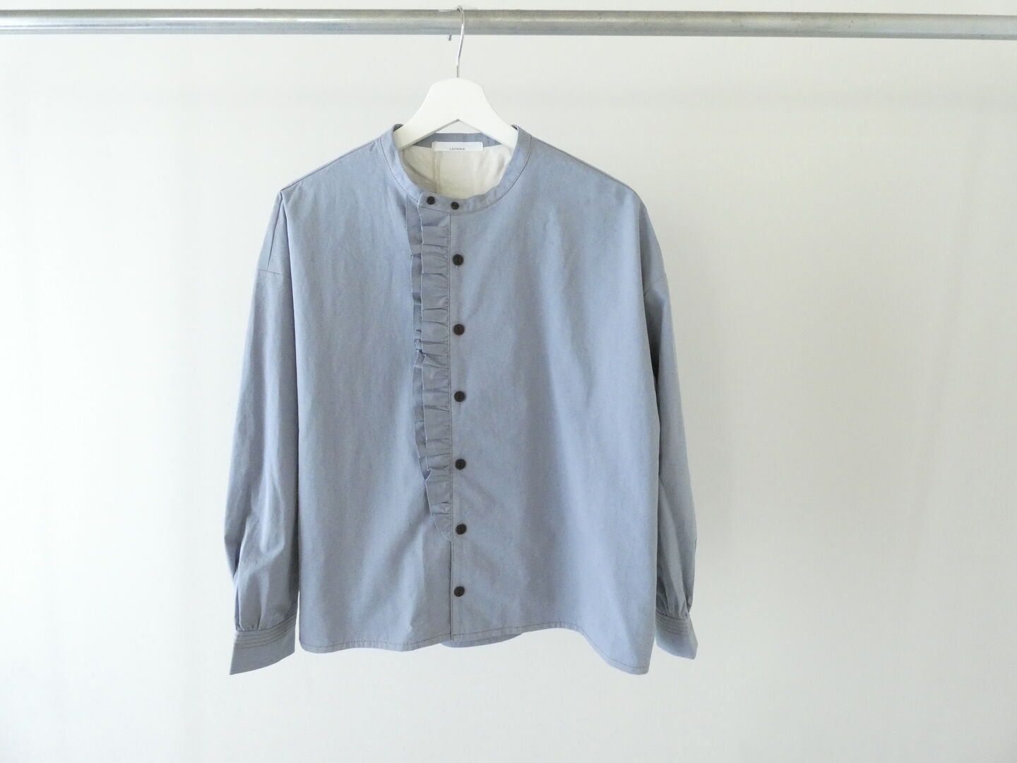 LAITERIE(レイトリー) チノコットンフリルシャツジャケットの商品画像11