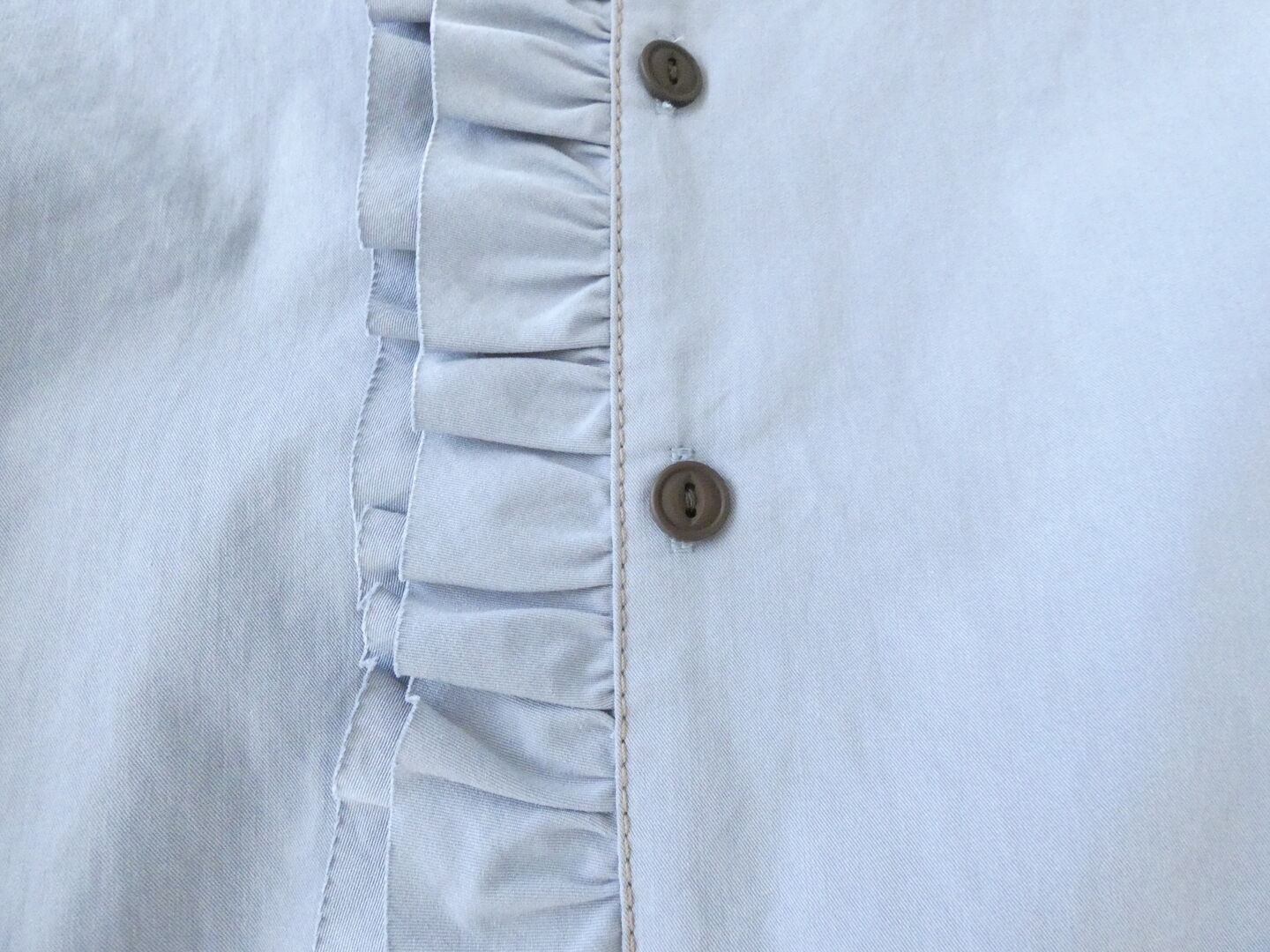 LAITERIE(レイトリー) チノコットンフリルシャツジャケットの商品画像23
