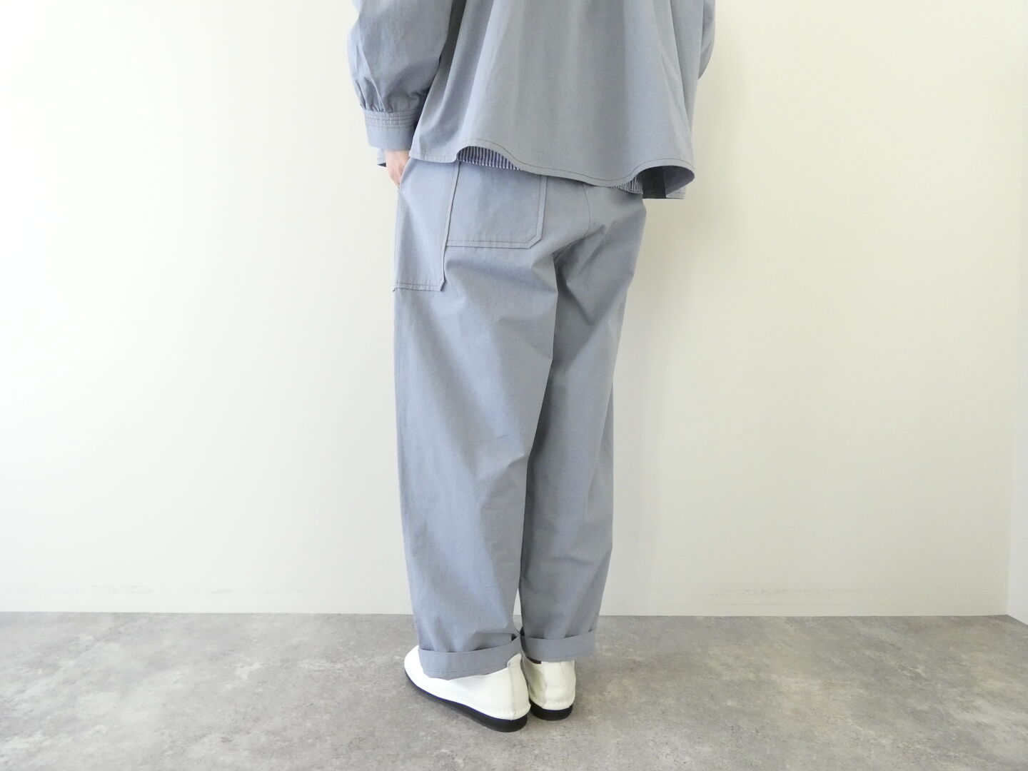 LAITERIE(レイトリー) チノコットンタックパンツの商品画像10