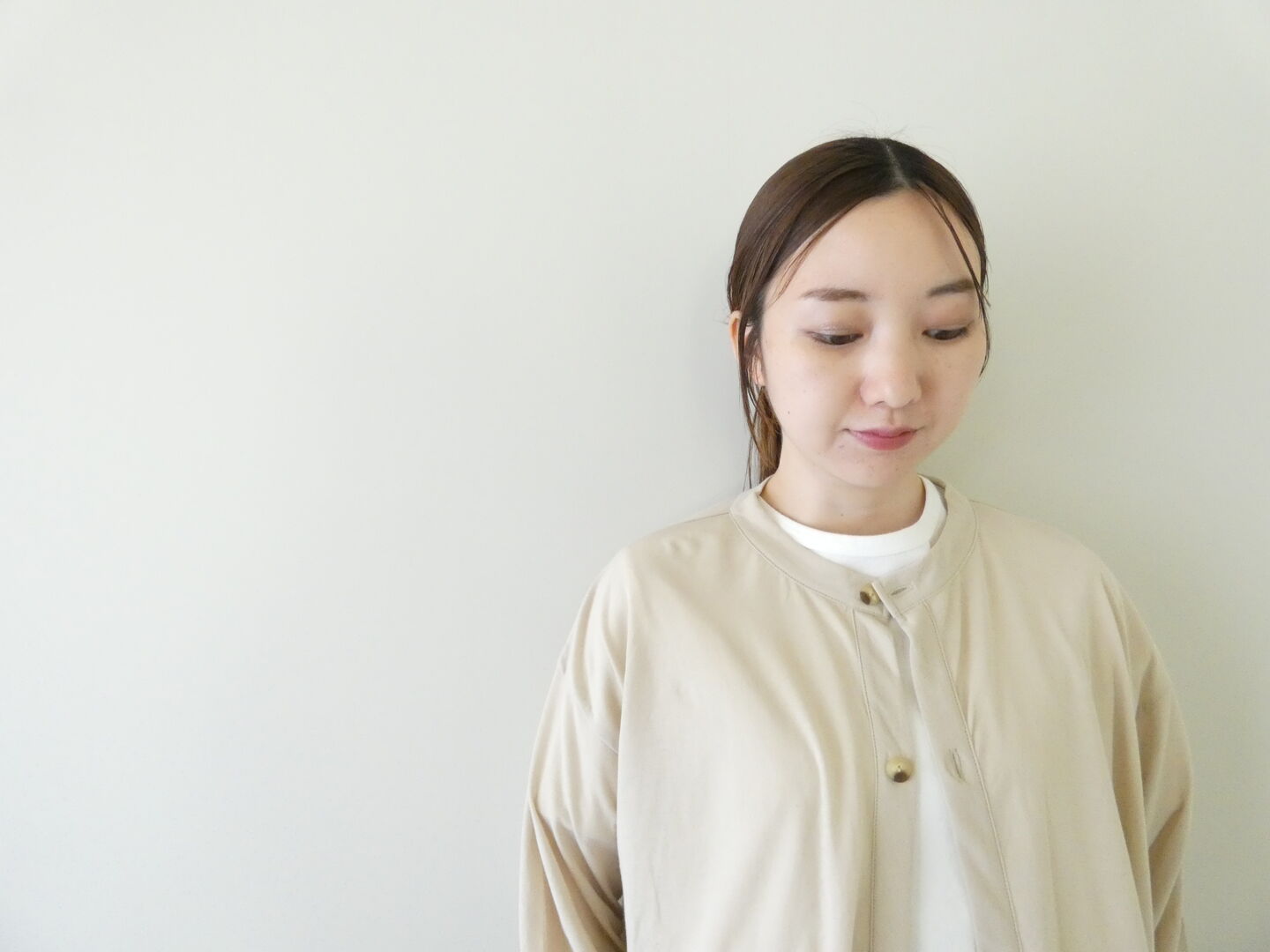 LAITERIE(レイトリー) ルポ天竺クルーネックカーディガンの商品画像16