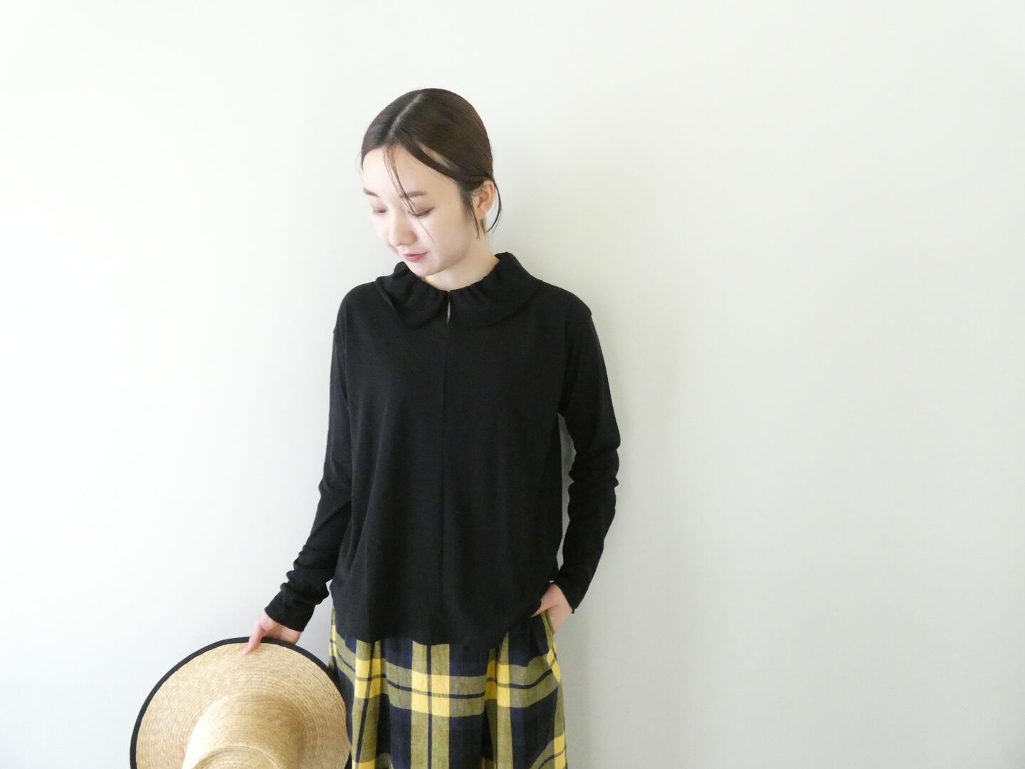 LAITERIE(レイトリー) ルポ天竺Wカラープルオーバーの商品画像4