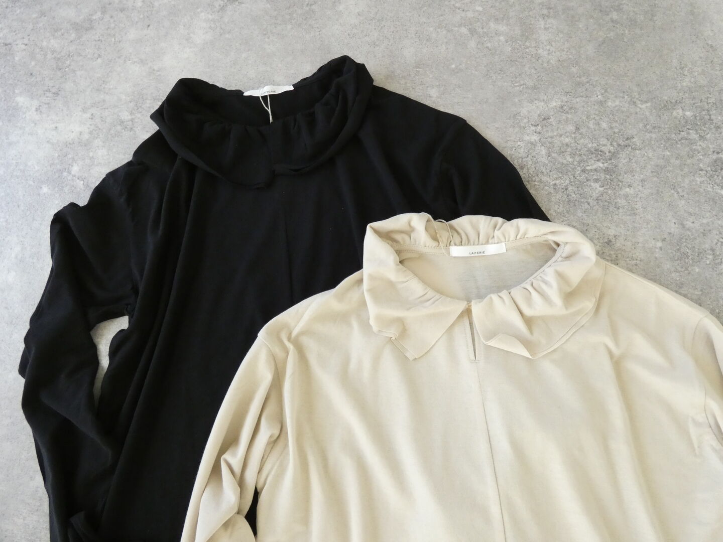 LAITERIE(レイトリー) ルポ天竺Wカラープルオーバーの商品画像9