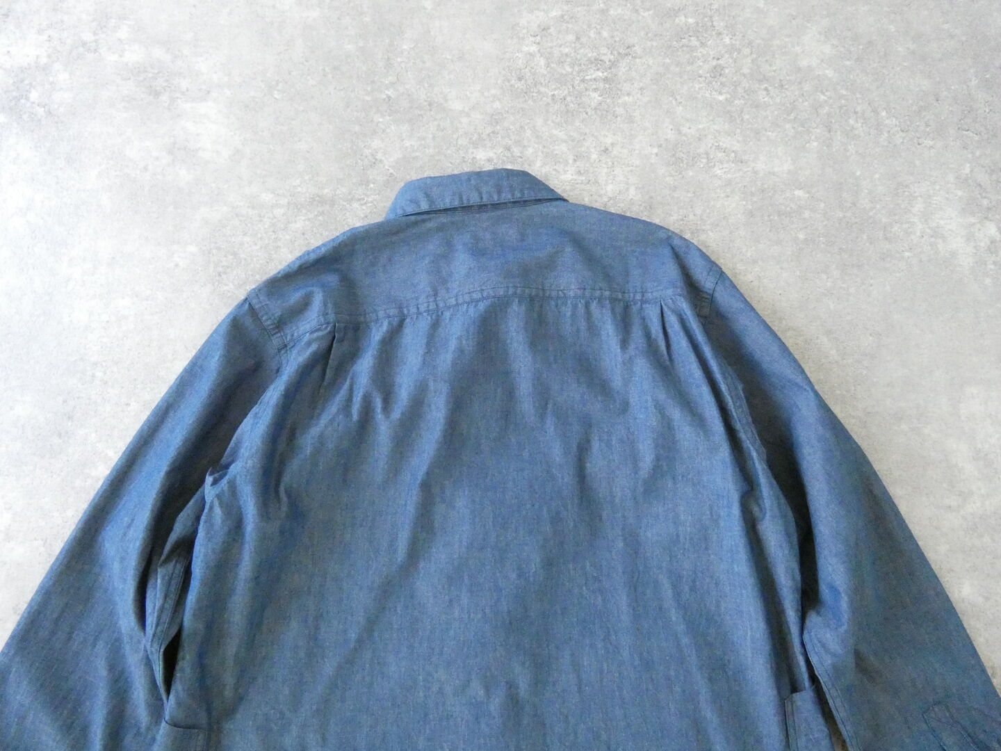 LOLO(ロロ) ムラ糸シャンブレー比翼シャツの商品画像28