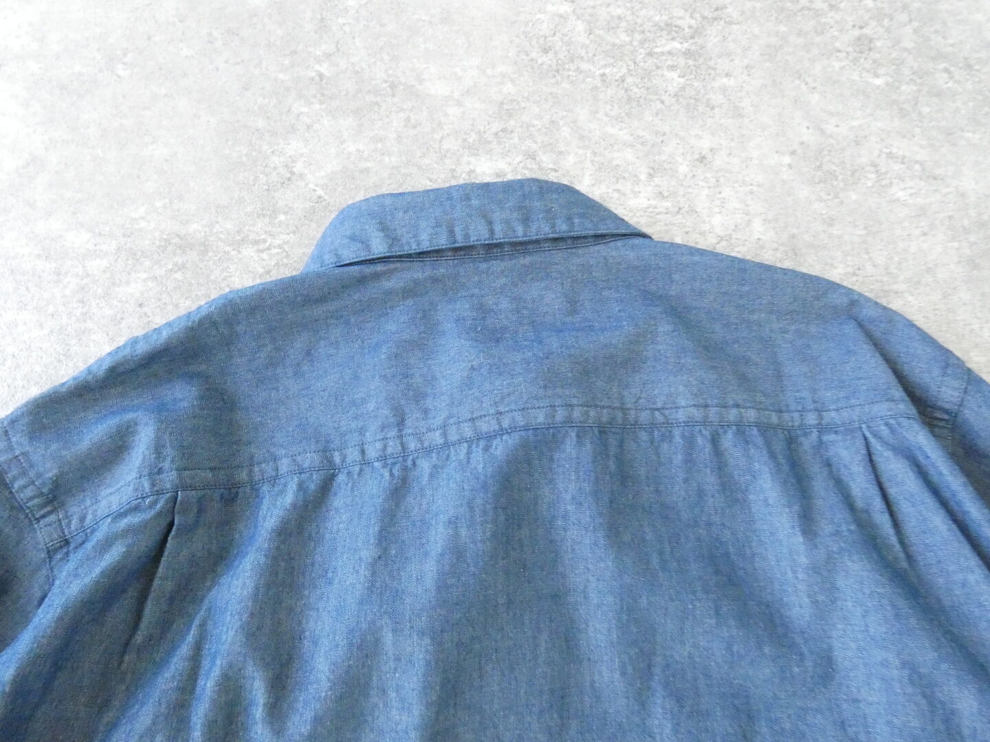 LOLO(ロロ) ムラ糸シャンブレー比翼シャツの商品画像29