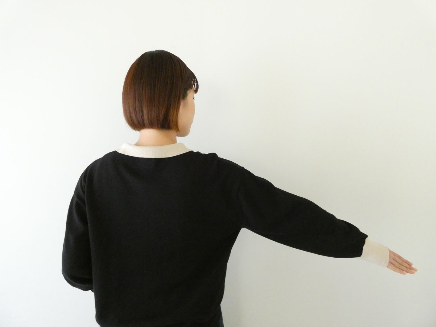 mao made(マオメイド) やわらかコットンちょこっと衿レディライクプルオーバーの商品画像6