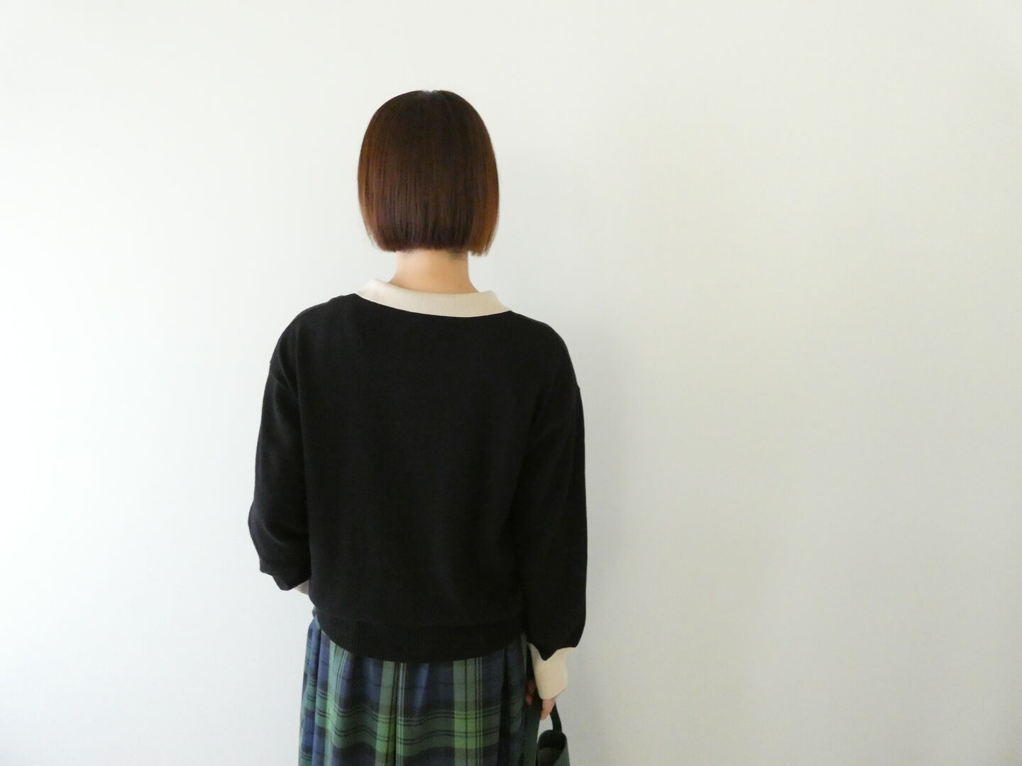 mao made(マオメイド) やわらかコットンちょこっと衿レディライクプルオーバーの商品画像9
