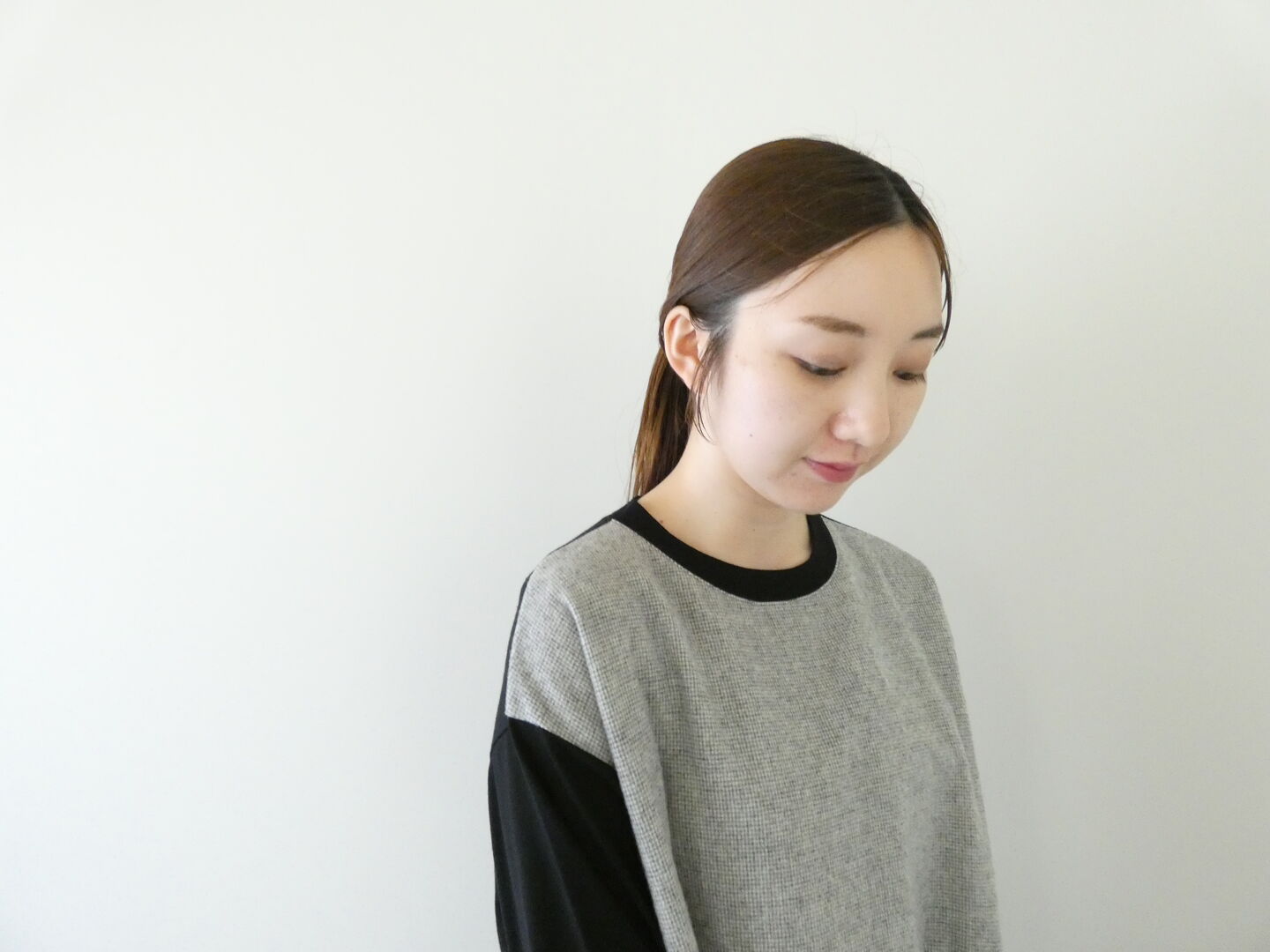 STAMP AND DIARY(スタンプアンドダイアリー) ウールパッチワークローストリング付きの商品画像3