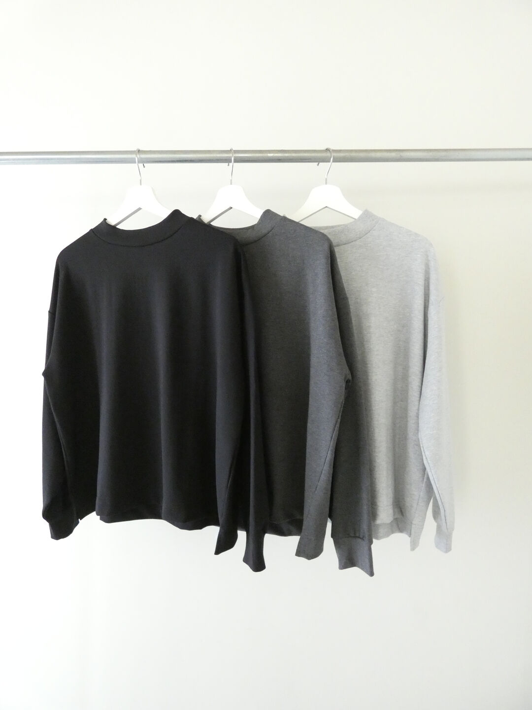 TRAVAIL MANUEL(トラバイユマニュアル) ミニインレーモックネックプルオーバーの商品画像11