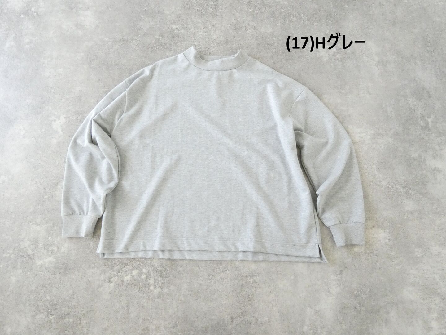 TRAVAIL MANUEL(トラバイユマニュアル) ミニインレーモックネックプルオーバーの商品画像28