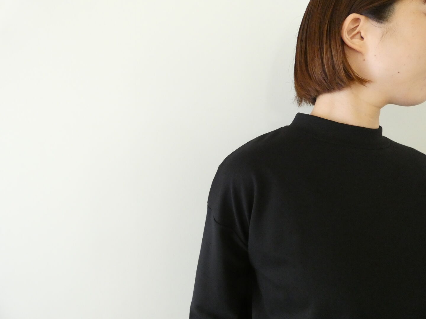 TRAVAIL MANUEL(トラバイユマニュアル) ミニインレーモックネックプルオーバーの商品画像4
