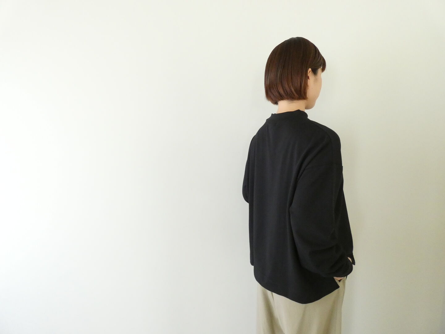 TRAVAIL MANUEL(トラバイユマニュアル) ミニインレーモックネックプルオーバーの商品画像9
