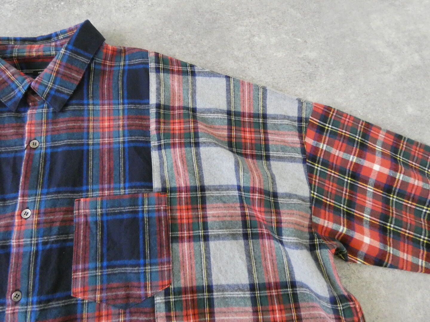 UNIVERSAL TISSU(ユニヴァーサル ティシュ) MIXチェックレギュラーシャツの商品画像29
