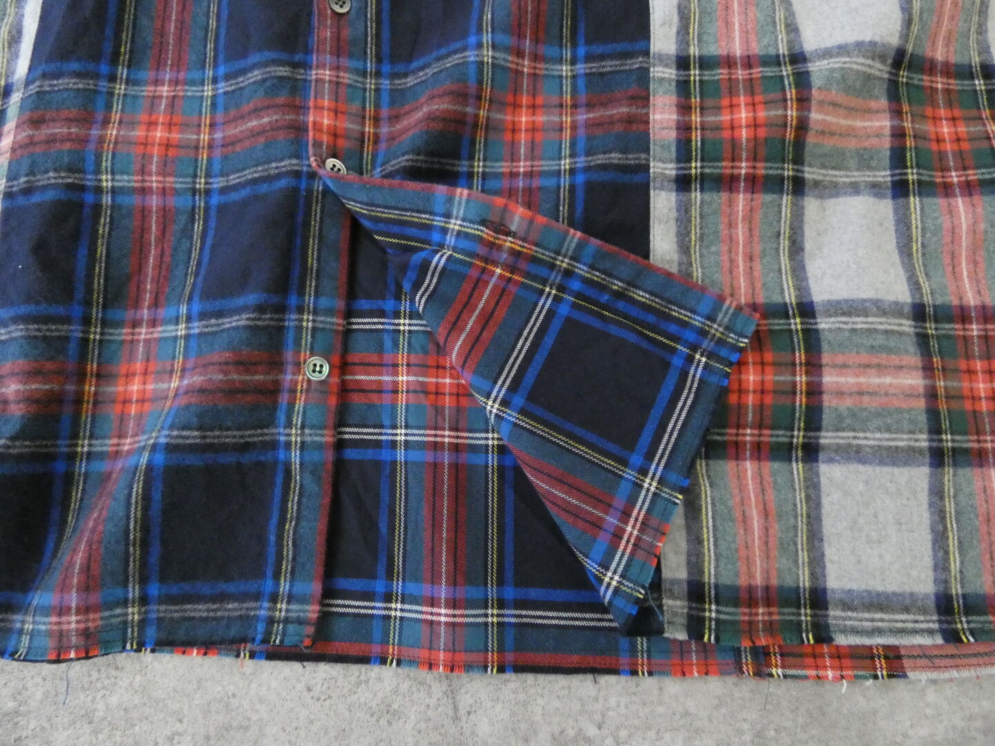 UNIVERSAL TISSU(ユニヴァーサル ティシュ) MIXチェックレギュラーシャツの商品画像34